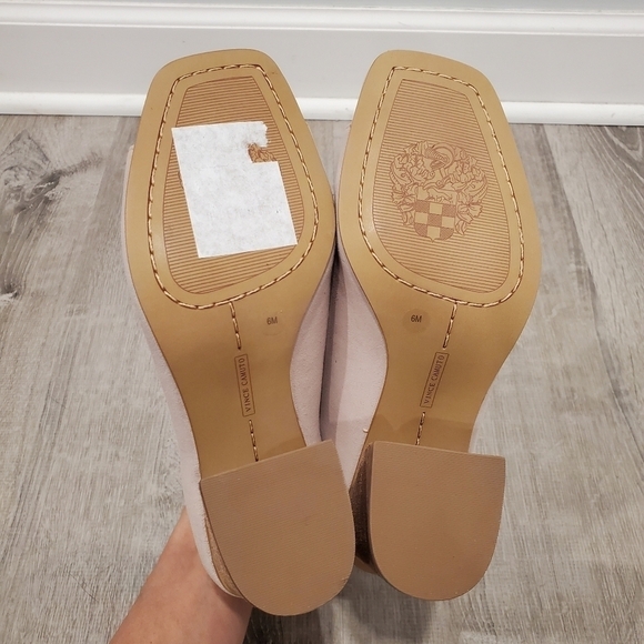 NEW Vince Camuto Nahara Beige Suede Lace-up Sandal - Picture 9 of 9